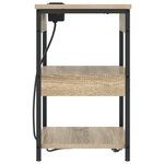 vidaXL Armoires de chevet 2 Pièces Chêne sonoma 41 x 31 x 51 cm