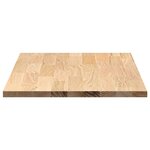 vidaXL Plan de travail de cuisine bois de chêne massif rectangulaire