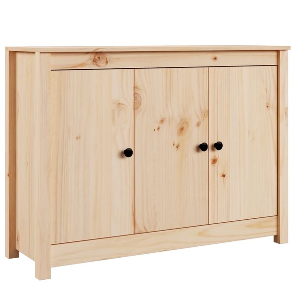 vidaXL Buffet 100x35x74 cm Bois massif de pin