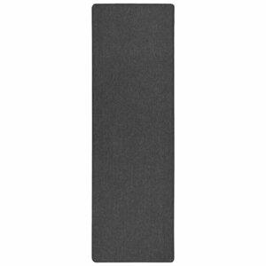 vidaXL Tapis Couloir Gris foncé 100 x 300 cm 100  Polypropylène