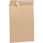 Paquet de 50 pochettes kraft armé 162 x 229 mm 130 g avec bande adhésive