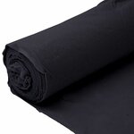 vidaXL Membrane géotextile noir 1 x 10 m fibre de polyester