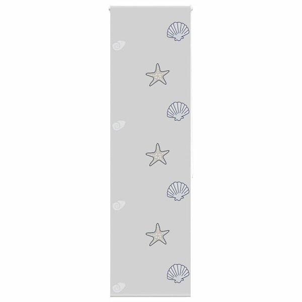 vidaXL Store enrouleur de douche 80x240 cm largeur du tissu 76 cm