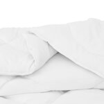vidaXL Couette avec oreiller 3 Pièces Blanc Microfibre