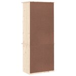 vidaXL Bibliothèque avec tiroirs ALTA 60x35x142 cm bois massif de pin