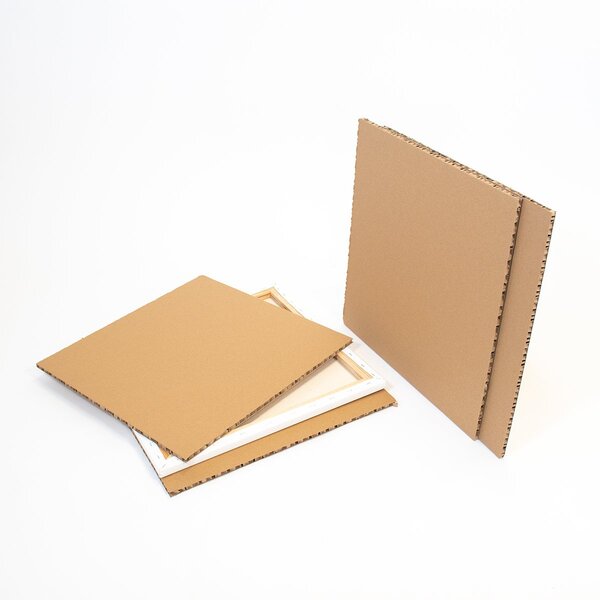 Lot de 2 palques nid d'abeille 50x50x1cm