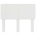 vidaXL Tête de lit Blanc 135 cm Bois d'ingénierie