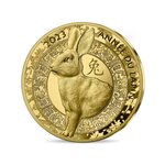 Année du Lapin Monnaie de 50€ 1/4 oz Or