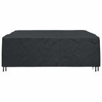vidaXL Housse pour mobilier d'extérieur Noir 235 x 235 x 70 cm 420D