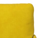 vidaXL Ensembles de canapés 3 Pièces Jaune 115 x 56 x 80 cm Contreplaqué