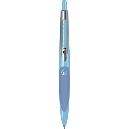 Stylo à bille rétractable my.pen  bleu clair/bleu herlitz