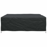 vidaXL Housse pour mobilier d'extérieur Noir 235 x 235 x 70 cm 210D