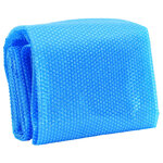 vidaXL Couverture de piscine Bleu 356 cm PE