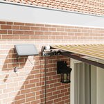 vidaXL Auvent Rétractable Multicolore 400 × 350 cm tissu