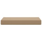 vidaXL Coussin de Siège d'Extérieur Taupe 80 x 40 x 8 cm