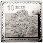 Pièce de monnaie 10 euro Espagne 2023 argent BE – Le Bain du Cheval  par Sorolla