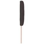 vidaXL Tête de lit avec des lumières à LED Marron 180 cm tissu