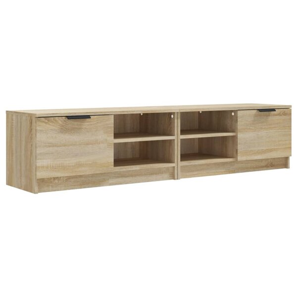 vidaXL Meubles TV 2 Pièces Chêne sonoma 80x35x36 5 cm Bois d'ingénierie