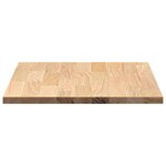 vidaXL Plan de travail de cuisine bois de chêne massif rectangulaire