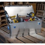ALUTEC Boîte de rangement en aluminium BASIC 40 L