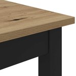 vidaXL Table de salle à manger / Table de repas Bois d'ingénierie