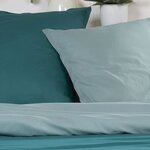 TODAY Andréa - Parure de lit - Coton - 2 personnes - 220 x 240 cm - Bicolore Bleu