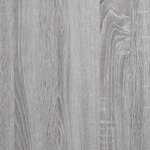vidaXL Armoire murale Sonoma gris 80x33x80 cm Bois d'ingénierie