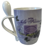 Mug cuillère jolie provence