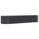 vidaXL Lit surélevé de jardin Acier enduit de poudre Anthracite
