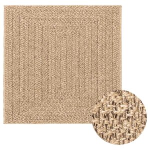 vidaXL Tapis ZIZUR beige 240x340 cm aspect de jute intérieur extérieur