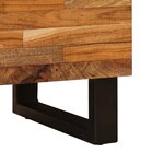 vidaXL Armoire de lit Marron 50 x 33 x 62 cm Bois de mangue massif