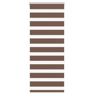 vidaXL Store zèbre marron 60x150 cm largeur du tissu 55 9 cm polyester