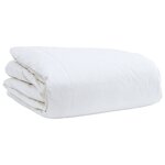 vidaXL Couette Autre avec oreiller 3 Pièces Blanc 260 x 220 cm Bas