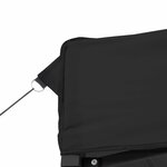 vidaXL Tente de fête 292 x 580 x 315 cm Noir Tissu Oxford