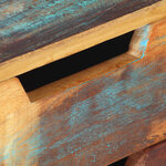 vidaXL Bureau 118x48x75 cm Bois de récupération massif