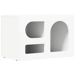 vidaXL Meuble TV Blanc 60 x 35 x 40 cm Bois d'ingénierie