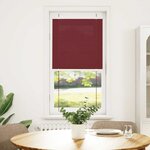 vidaXL Store plissé rouge bordeaux 55x150 cm largeur du tissu 54 4 cm