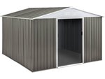 Abri de jardin métal "dallas" 8 84 m² avec abri bûche