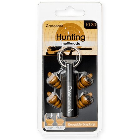 Bouchons oreilles crescendo hunting 10-30 multimode