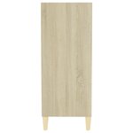 vidaXL Buffet Chêne sonoma 57x35x90 cm Bois d’ingénierie