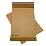 Lot de 100 pochettes à soufflets 30 mm c4 : 229 x 324 mm kraft 120 gr