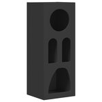 vidaXL Buffet Noir 40 x 35 x 100.5 cm Bois d'ingénierie