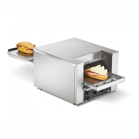 Toaster convoyeur à bande 2 8 kw - pujadas -  - acier inoxydable