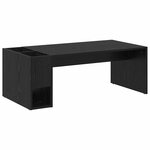 vidaXL Table basse Chêne noir 101 5 x 50 x 37 cm Bois d'ingénierie