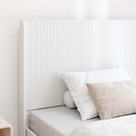vidaXL Cadre de lit avec rangement et tête de lit Blanc 90 x 190 cm