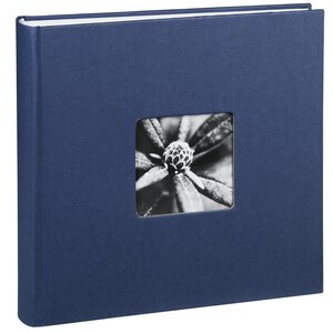 Album photo Jumbo 'Fine Art', 30x30 cm, 100 pages blanches, bleu HAMA