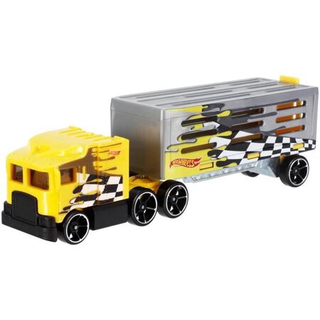 Hot wheels camion transporteur track stars 15 cm (modele aléatoire