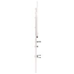 vidaXL Tête de lit blanc 135 cm bois massif de pin