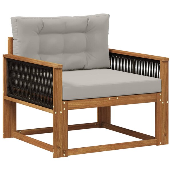 vidaXL Sofa de milieu extérieur Naturel