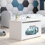 Coffre à jouets Daria police